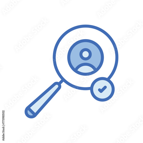 job seeking vector icon