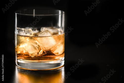 whiskey on the rocks