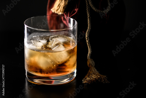 whiskey with ice