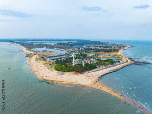 Baltic Sea Wind Farm in Xuwen County, Zhanjiang, Guangdong, China