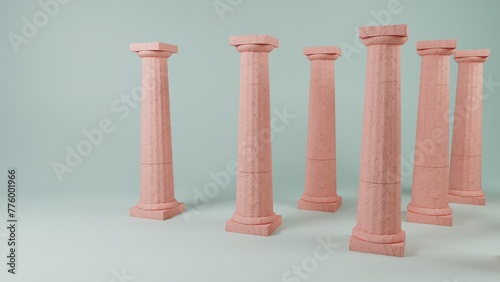 Alignment of Elegance: The Classical Column Collection