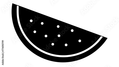 a slice of juicy watermelon