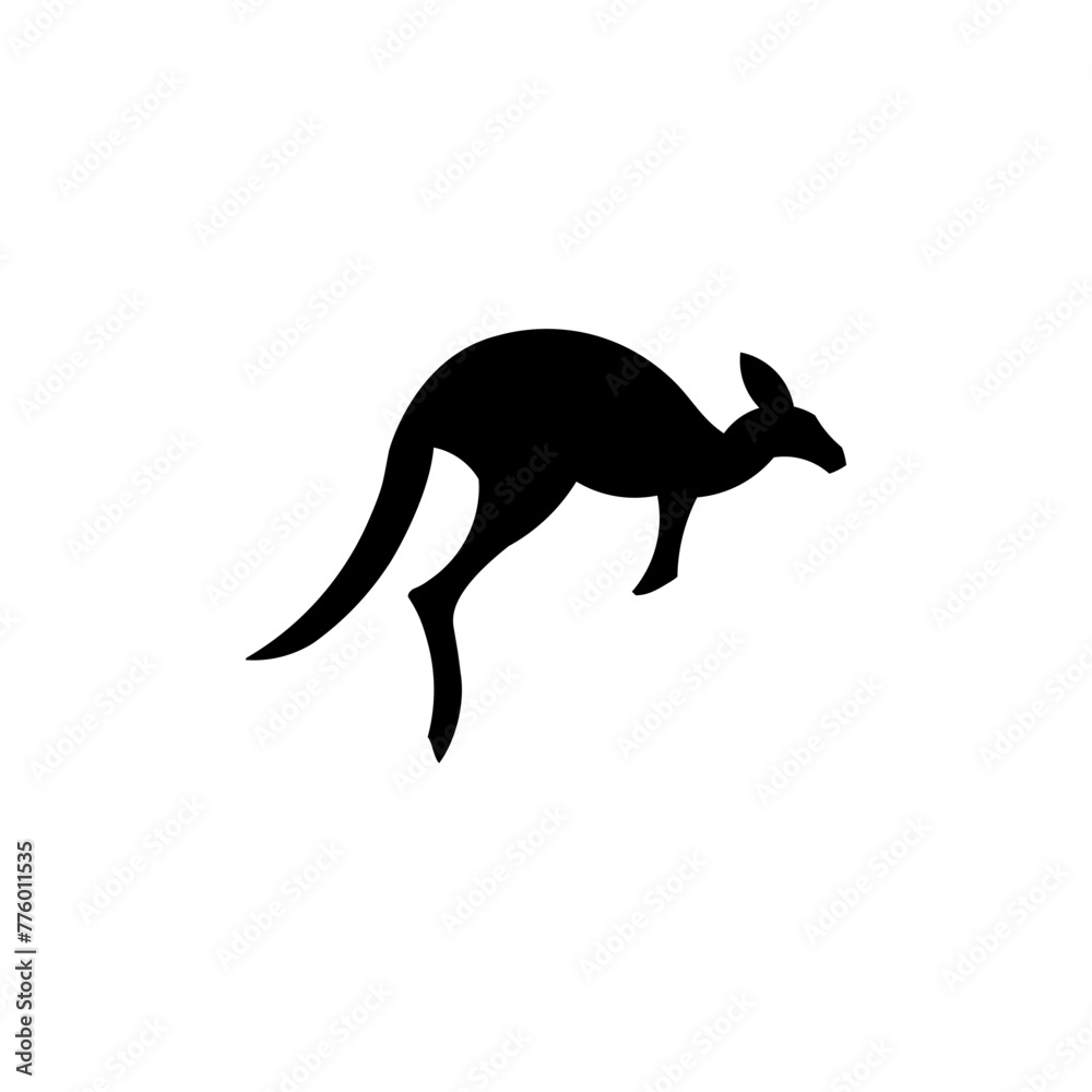 Naklejka premium kangaroo icon