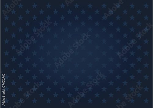 dark pattern background with stars memorial day American flag