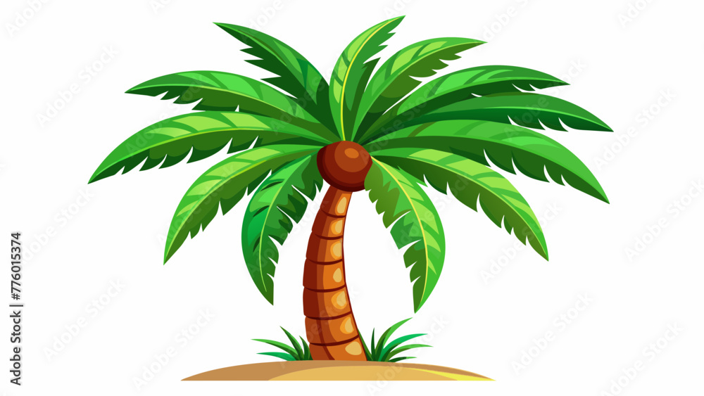 Fototapeta premium Palm Tree and svg file