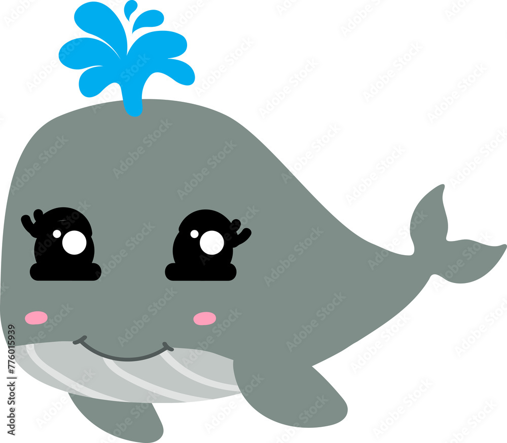 cute whale cartoon, sea animal cute whale cartoon, sea animal