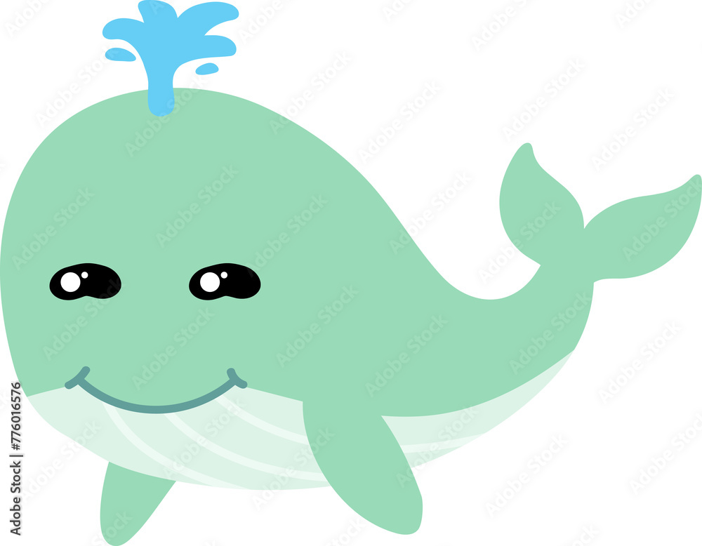 cute whale cartoon, sea animal cute whale cartoon, sea animal