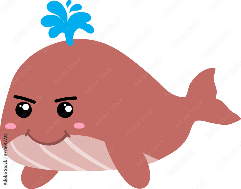 cute whale cartoon, sea animal cute whale cartoon, sea animal