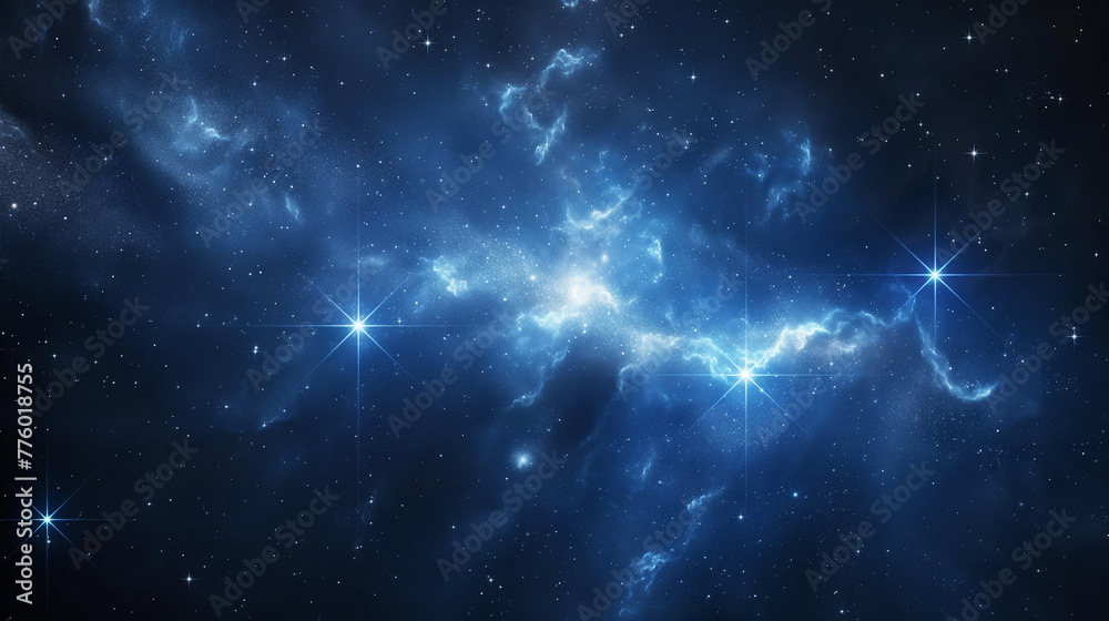 Starfield - Elements of this Image Furnished by NASA.