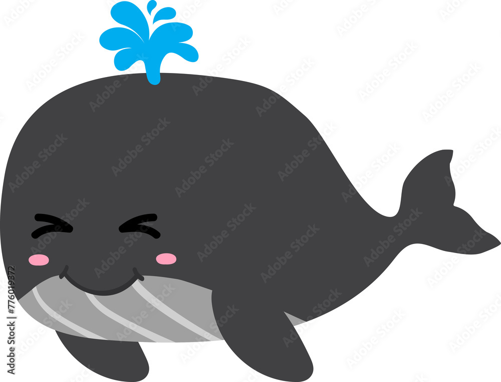 cute whale cartoon, sea animal cute whale cartoon, sea animal