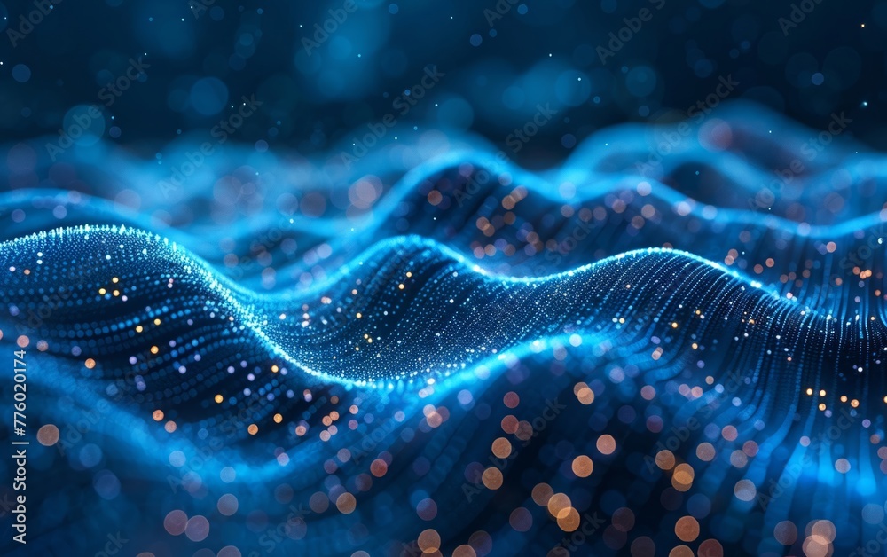 A futuristic deep blue tech backdrop featuring digital patterns, artificial neural networks, quantum computing, and electronic global intelligence. A futuristic deep blue tech backdrop featuring digital patterns, artificial neural networks, quantum computing, and electronic global intelligence.