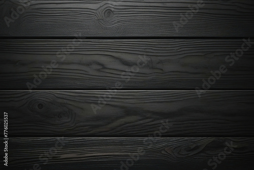 Surface of a Black Mahogany wood wall wooden plank board texture background with grains and structures