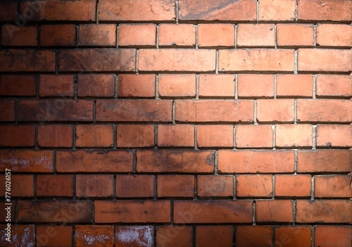 old red brick wall texture background 1
