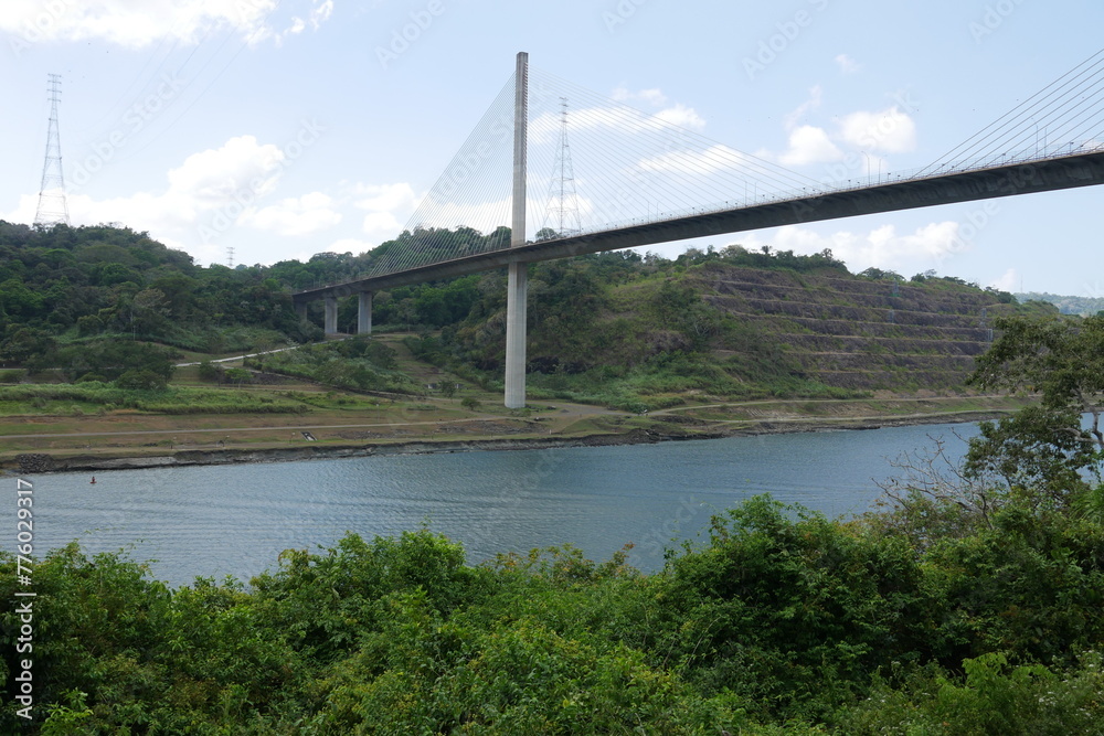 Jahrhundertbrücke über den Panamakanal in Panama