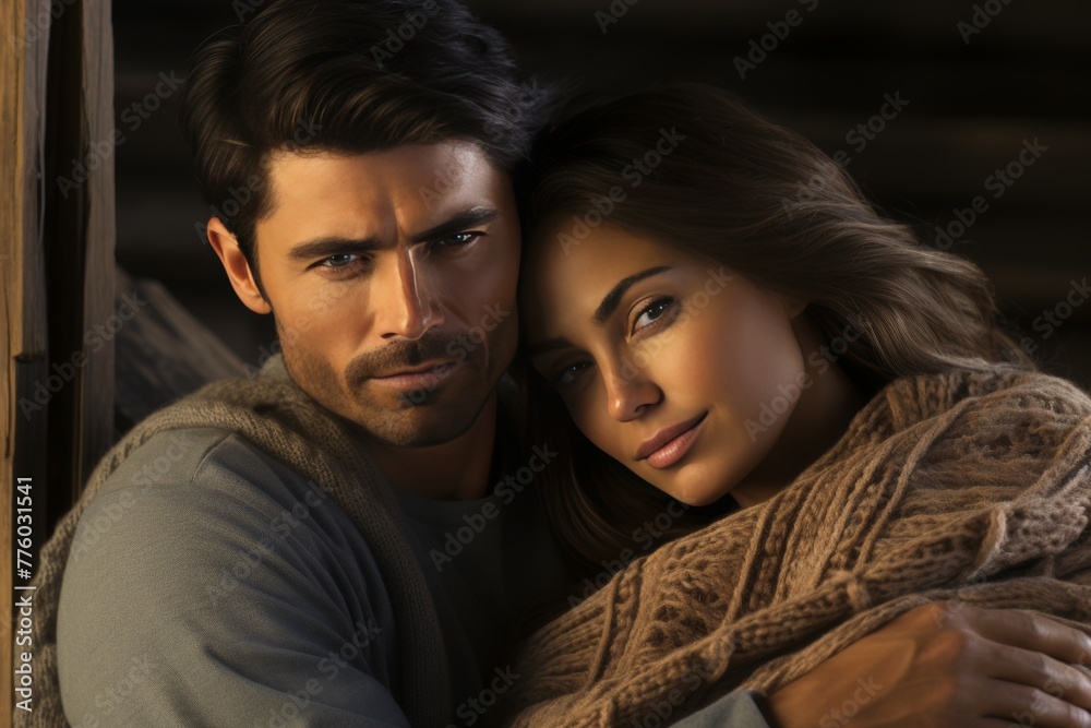 Warm embrace of male and female hands expressing gratitude and love in a tender hug Warm embrace of male and female hands expressing gratitude and love in a tender hug
