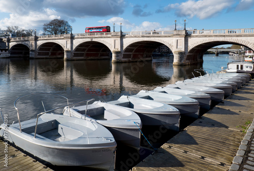 UK, England, Kingston upon Thames electric boats