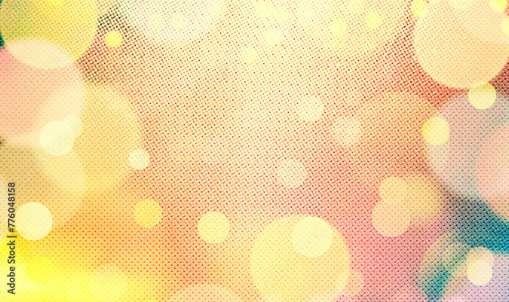 Yellow bokeh background banner for Party, greetings, poster, ad, events, and various design works Yellow bokeh background banner for Party, greetings, poster, ad, events, and various design works