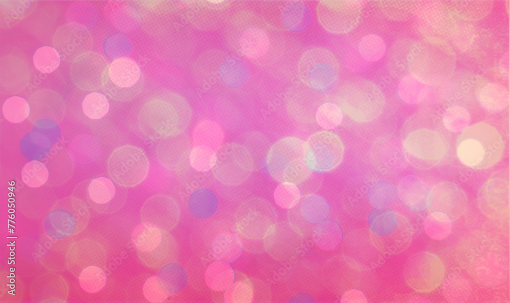 Pink bokeh background banner for Party, greetings, poster, ad, events, and various design works Pink bokeh background banner for Party, greetings, poster, ad, events, and various design works