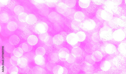 Pink bokeh background banner for Party, greetings, poster, ad, events, and various design works