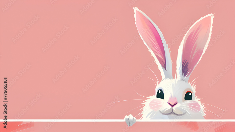 Obraz premium Easter bunny isolated 