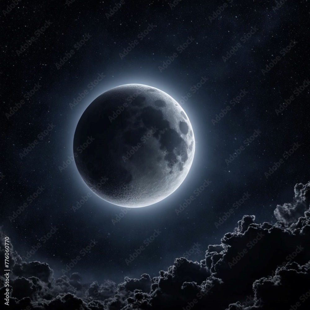 black universe black moon