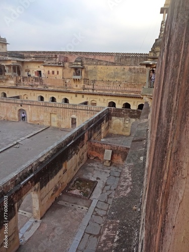 Queen's Courtyard, Amber Fort Palace, Jaipur, Rajasthan, India