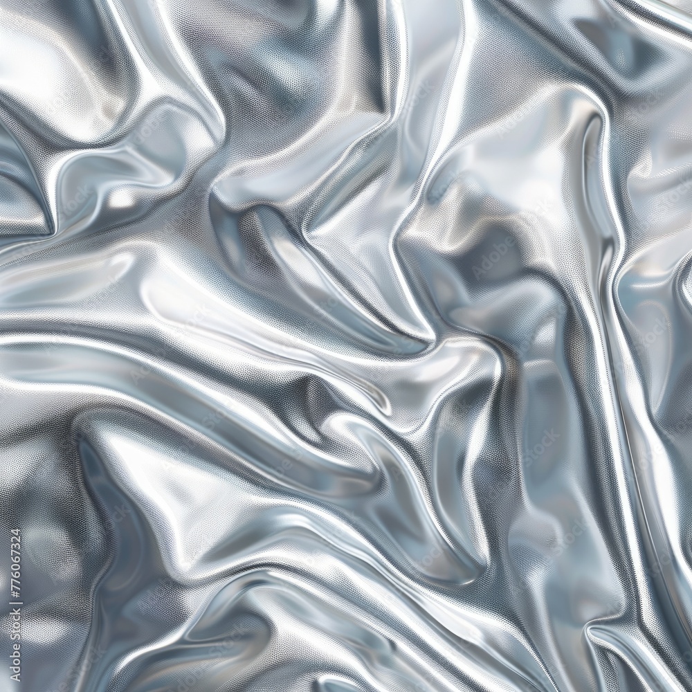 A seamless soft silver metallic texture A seamless soft silver metallic texture
