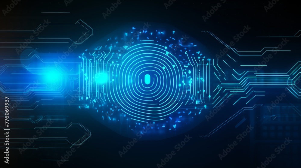 Digital finger print and security Digital finger print and security