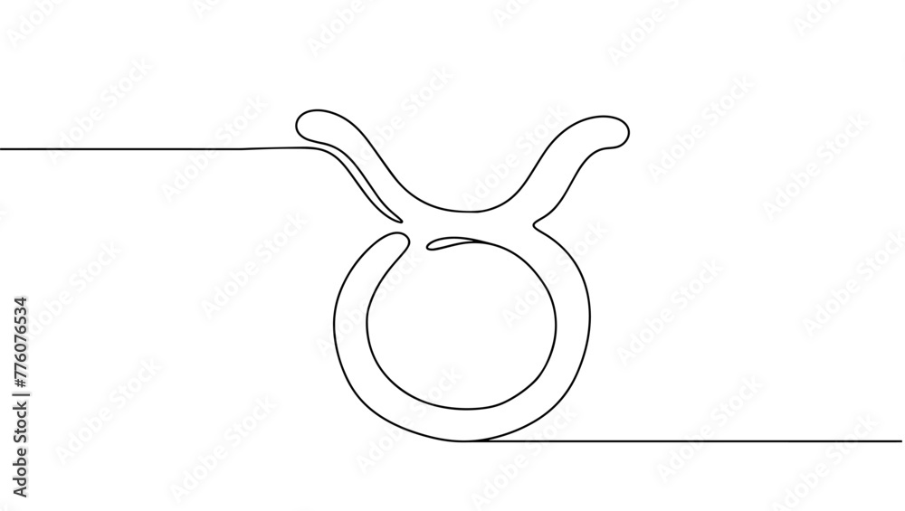 Taurus. Zodiac sign Taurus. Zodiac sign