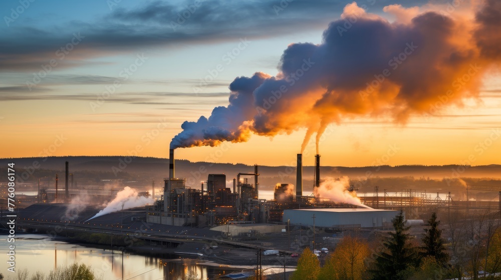 Smokestacks Emissions, Environmental Impact