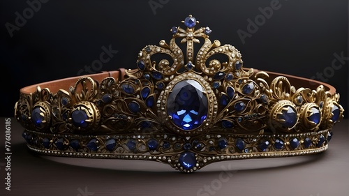 royal crown belt design