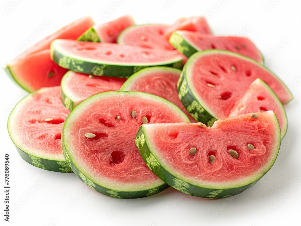 slices of watermelon slices of watermelon