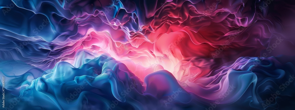 Depths of a digital world with a mesmerizing blend of light and dark. Technology abstract Depths of a digital world with a mesmerizing blend of light and dark. Technology abstract