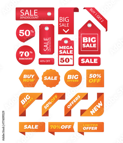 Printdiscount big sale icon - eps 10