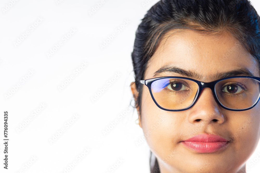 Woman in spectacles