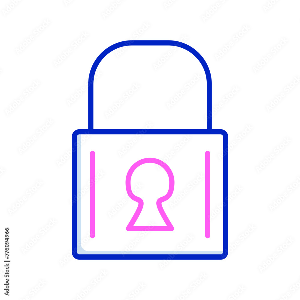 Padlock Vector Icon Padlock Vector Icon