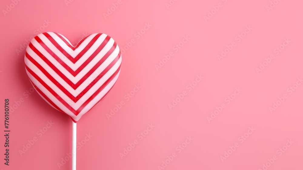 Red Love Lollipop