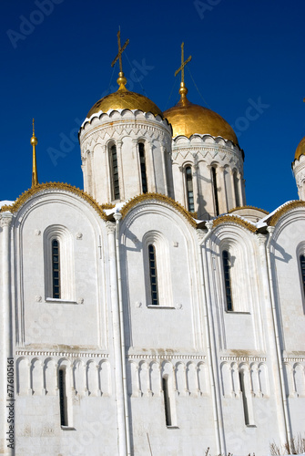 Assumption church in Vladimir town, Russia