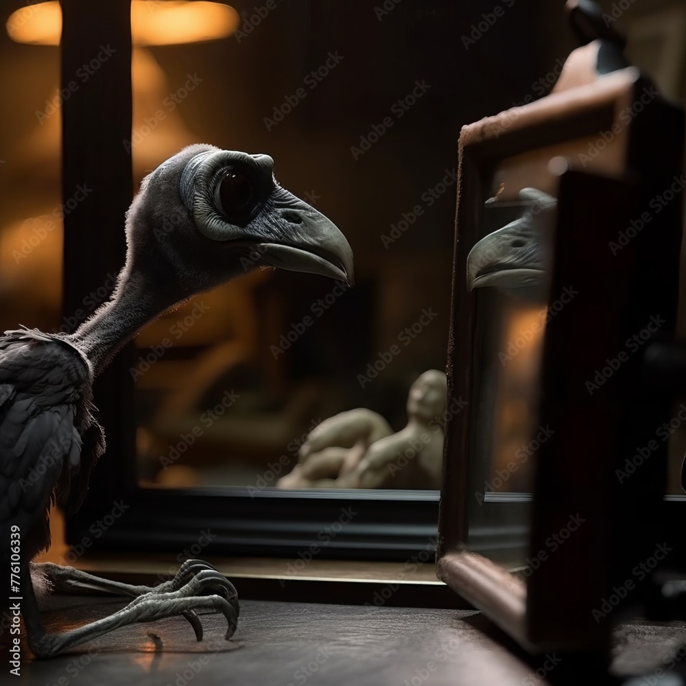  Enigmatic Dodos: Imaginative Depictions of the Extinct Avian Wonder - obrazy, fototapety, plakaty 