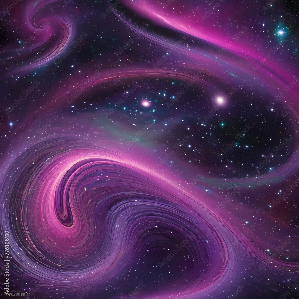 Obraz premium background with stars