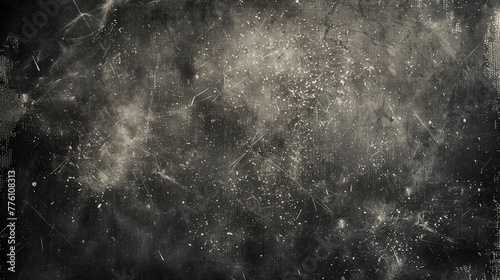 Elegant Dust Overlay on Vintage Black Background for Sophisticated Photo Enhancement -