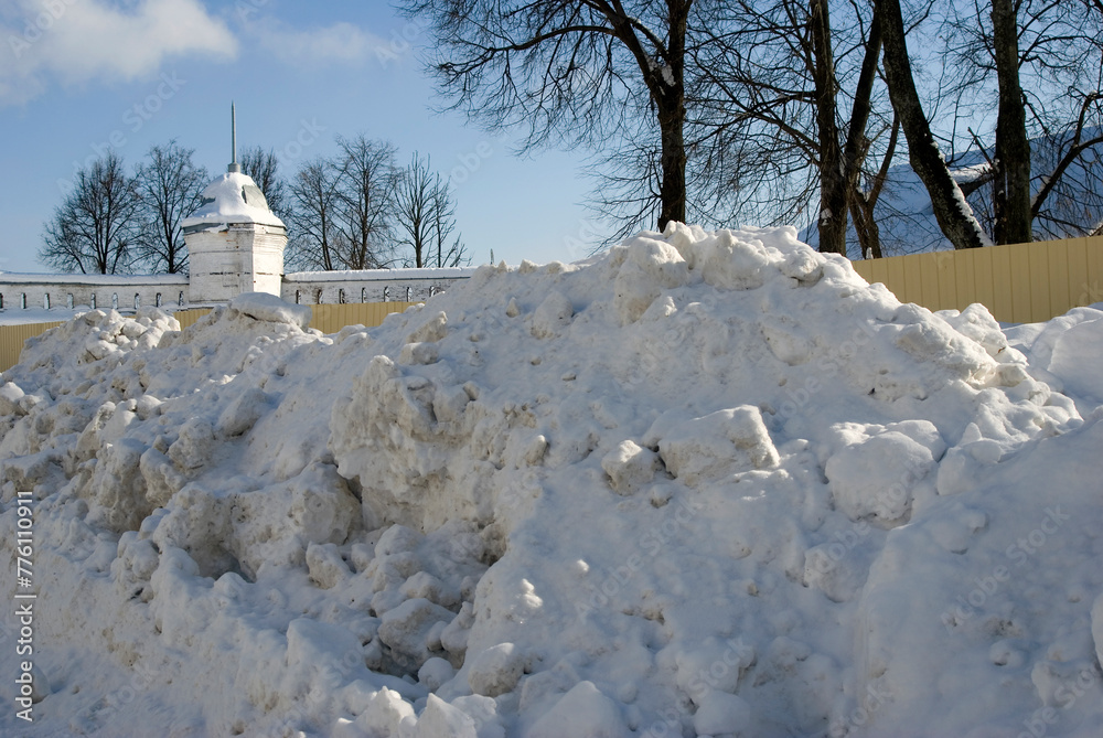 Church in the snow