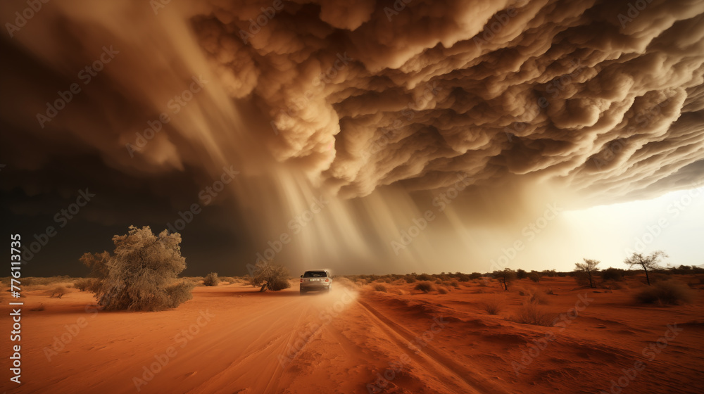 Natural Disaster, Desert Storm, Sandstorm.