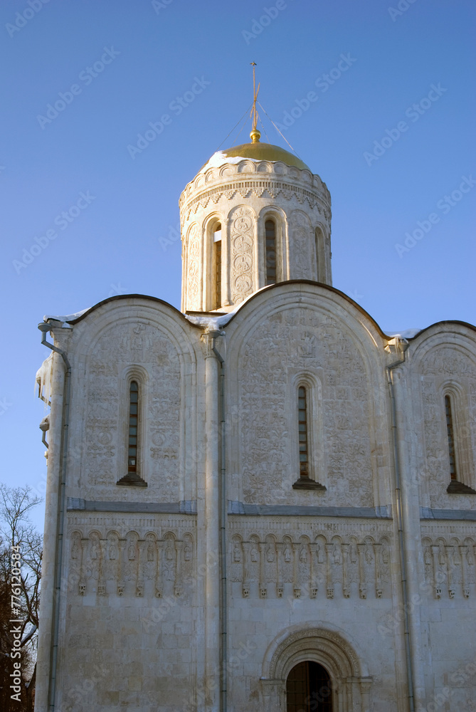 Saint Demetrius church in Vladimir town, Russia