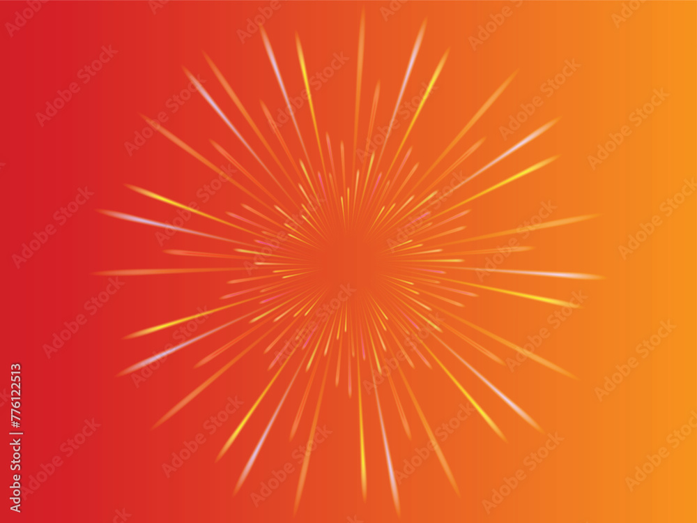 Fototapeta premium Abstract background neon glow colors.Explosion in universe. Cosmic background for events, parties, celebrations. Speed of light in galaxy