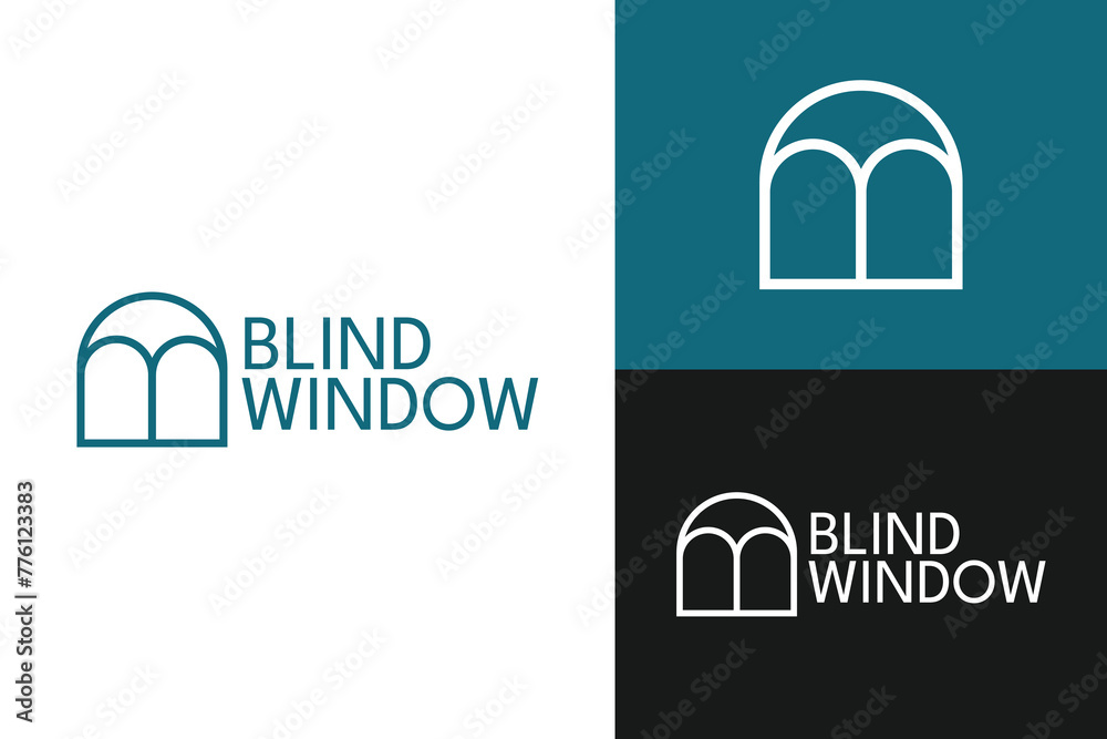 Logo ready elegant simple creative brand identity company corporate cafe fashion food initial B W letter negative space word mark sign modern line window Logo ready elegant simple creative brand identity company corporate cafe fashion food initial B W letter negative space word mark sign modern line window