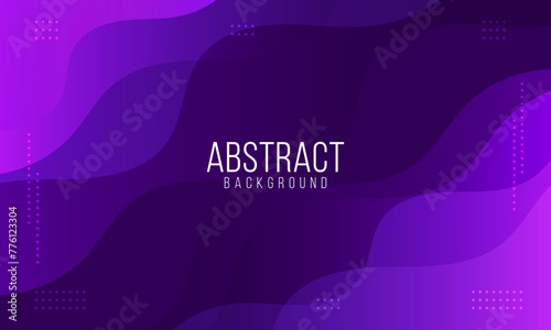 Modern elegant purple wave abstract background with fluid gradient design, stylish wavy curves, and vibrant violet hues. Modern design for presentation, banner, cover