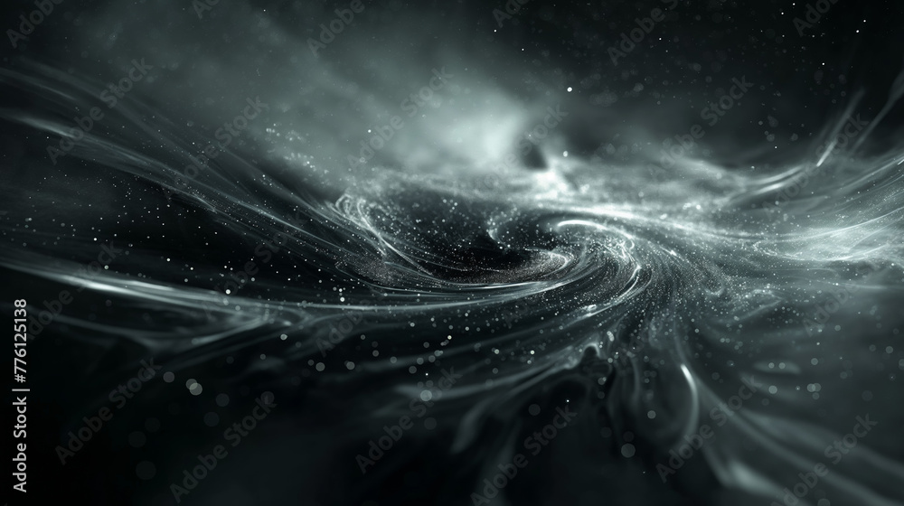 Ethereal visual of cosmic energy swirls and stardust, depicting the ...