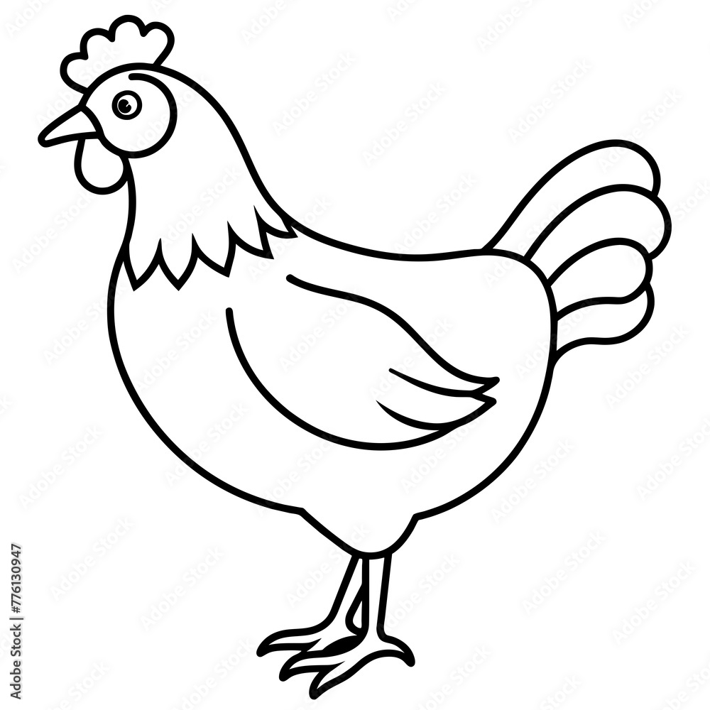 hen and chicken hen and chicken