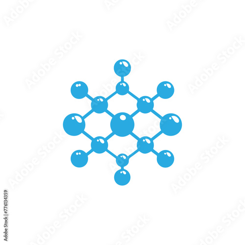 Abstract molecules  icon